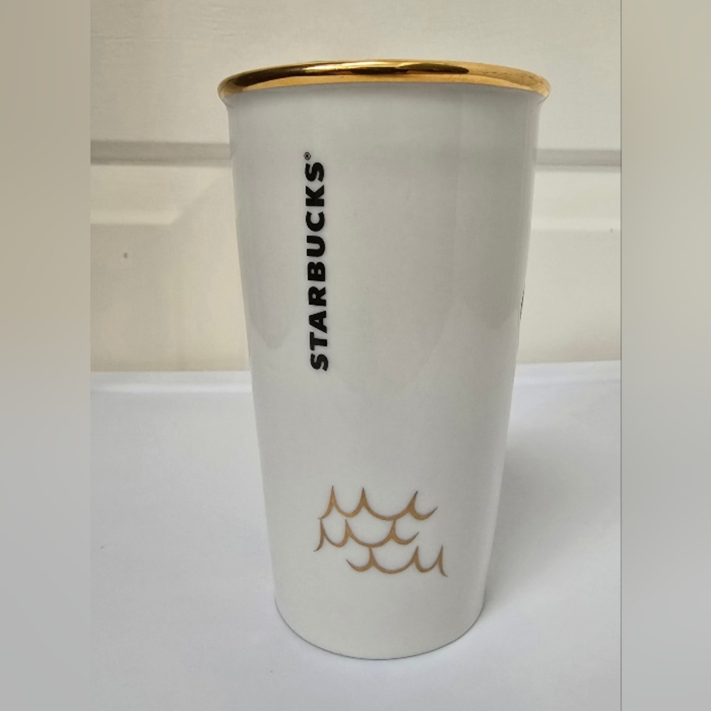 2015 Starbucks Ceramic Siren Face Mug-NWOT - Picture 4 of 11